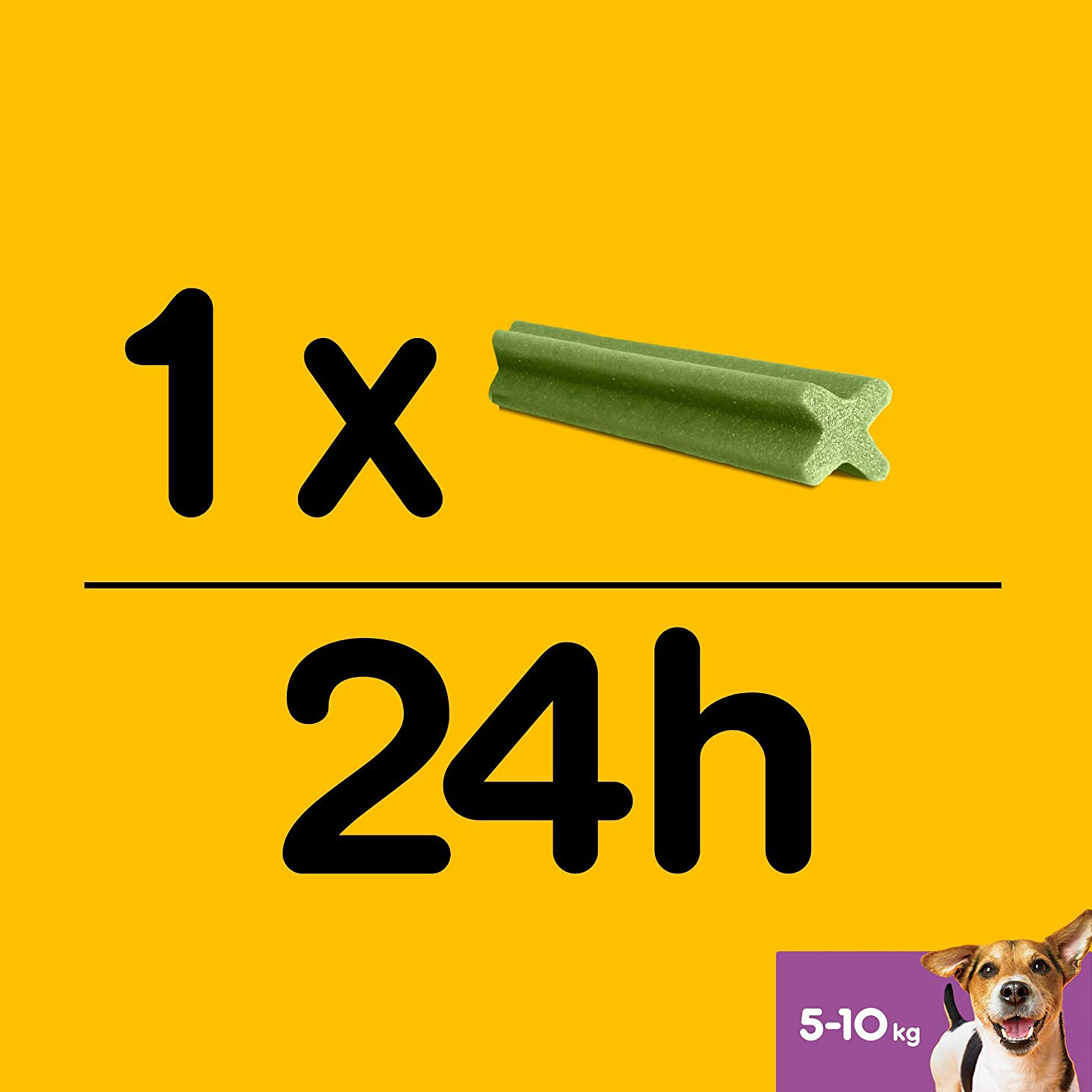 Pedigree Dentastix Fresh - Daily Dental Care Chews Small Dog 5-10 kg - 7 Sticks