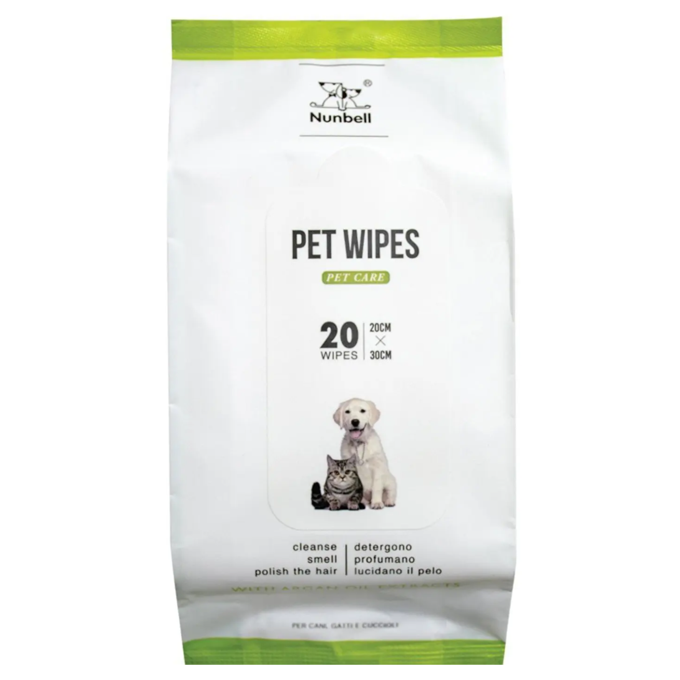 Nunbell Ultra Absorbent Anti Bacterial Pet Wipes