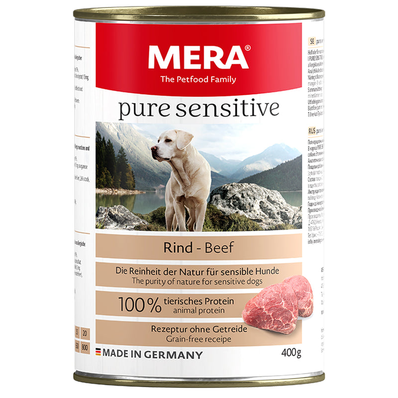 MERA pure sensitive Rind & Beef 400g - Amin Pet Shop