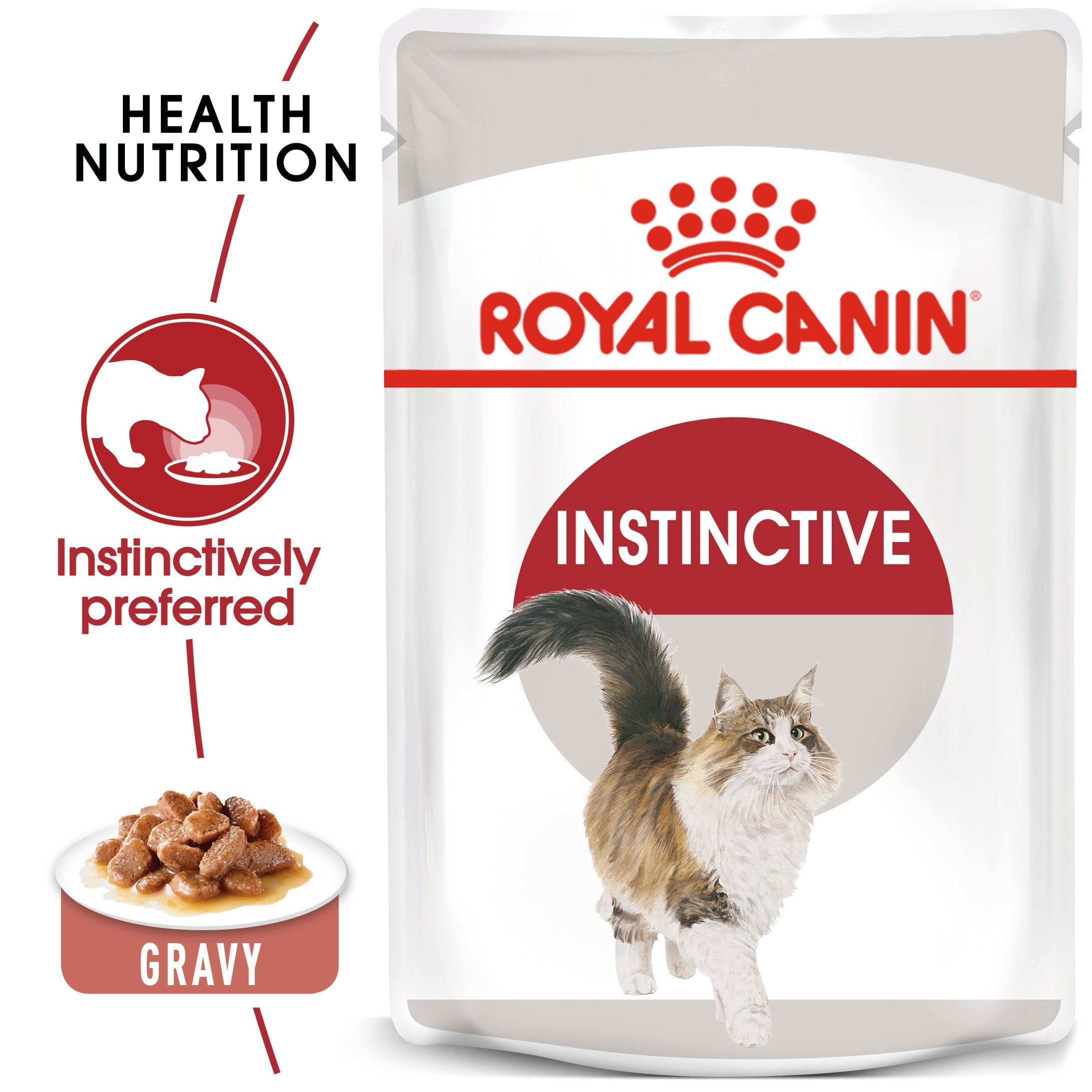 Royal Canin Instinctive in Loaf (85gm\ Pouch) - Wet food for adult cat - Amin Pet Shop