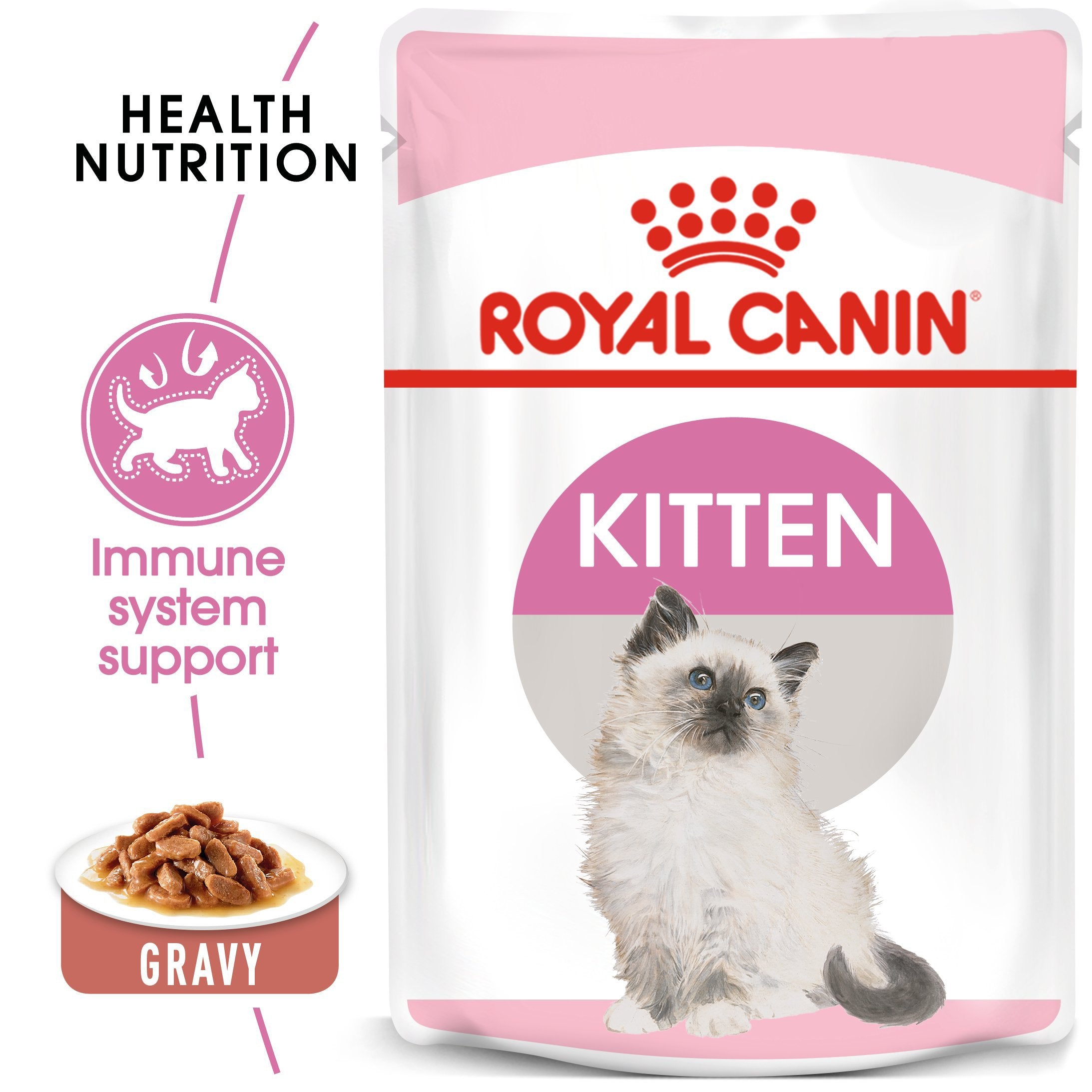 Kitten food best sale in gravy