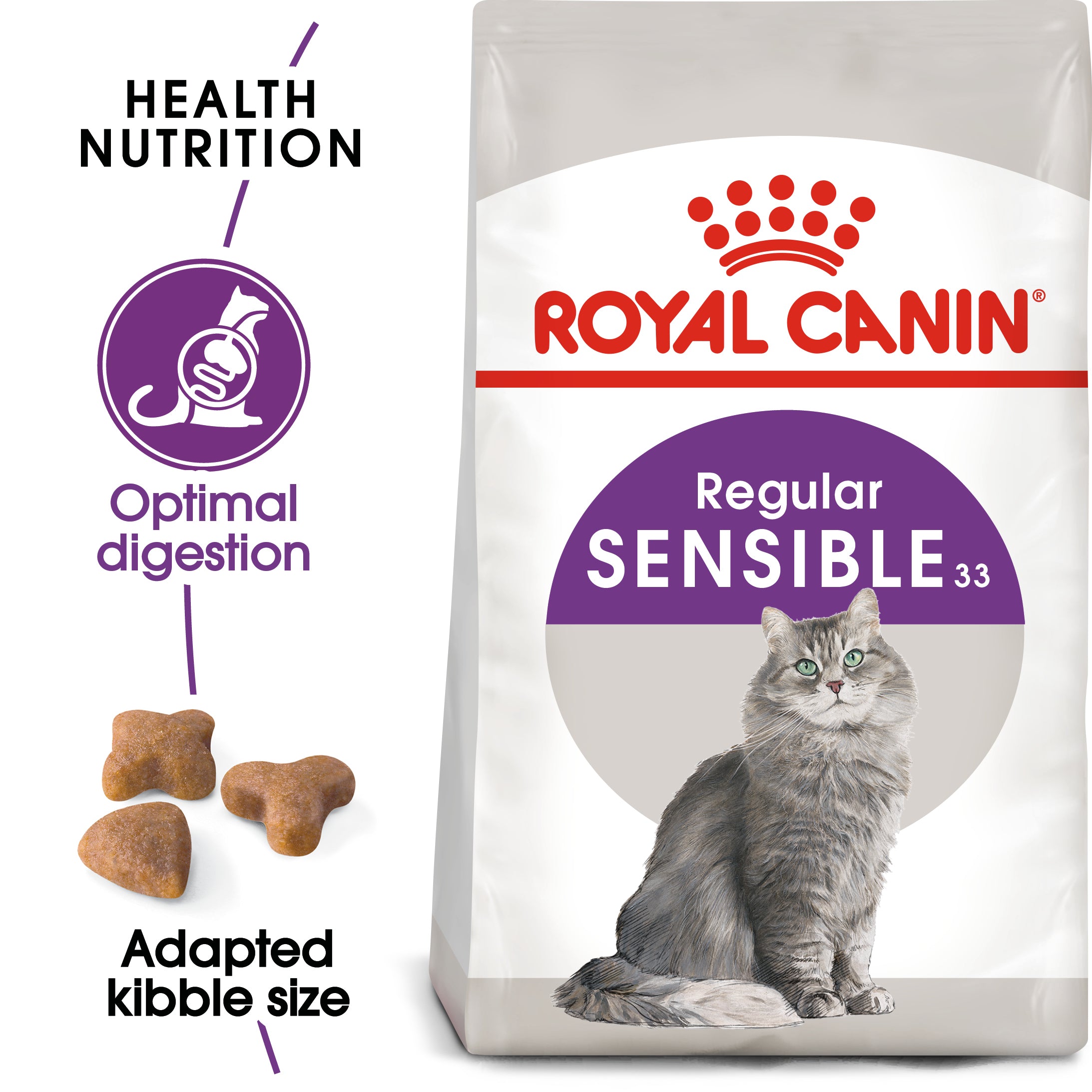 Royal Canin Sensible 33 (2KG) Sensitive Adult Cats