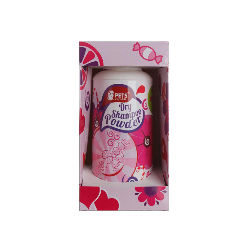 Pets Republic Dry Powder Shampoo Pink Sugar 500 ml