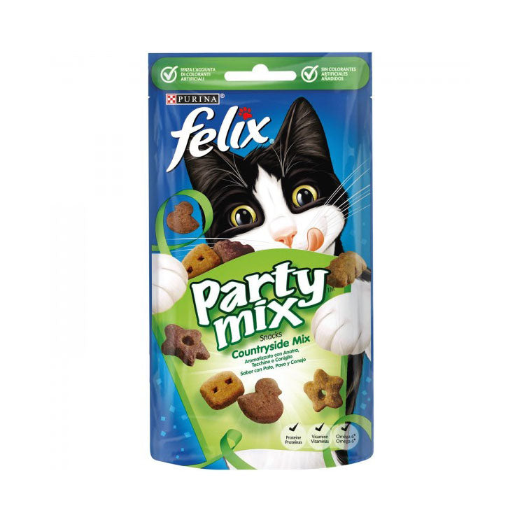 Felix Party Mix Treat With Duck & Turkey 60g