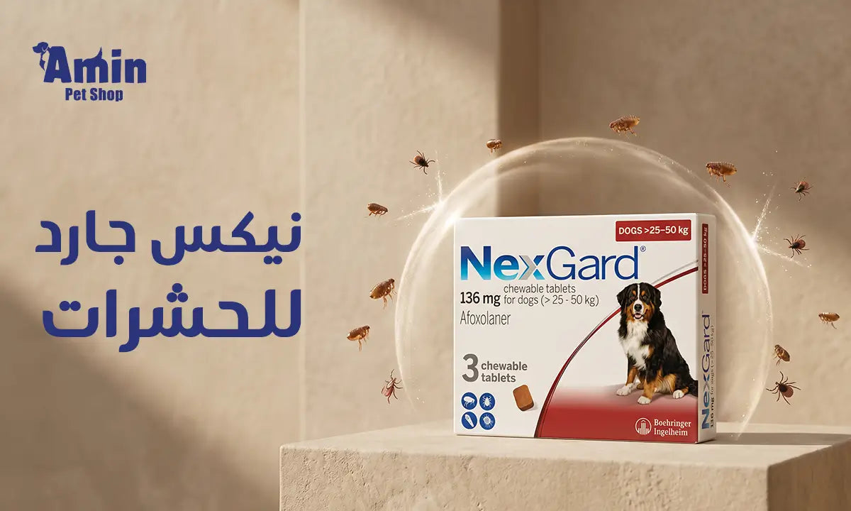 نيكس جارد للحشرات لحماية الكلاب من خطر الطفيليات