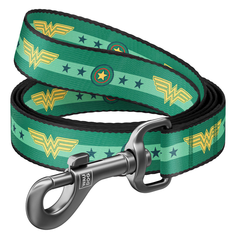 WAUDOG Nylon dog leash "Wonder Woman 2" - 0115-2016