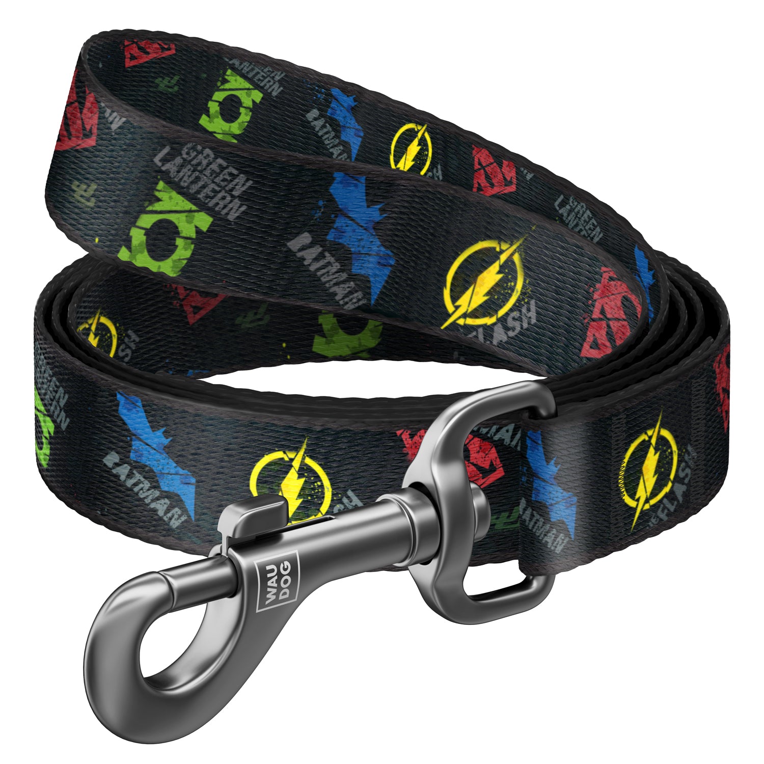 WAUDOG Nylon dog leash "Justice League" - 0120-2004