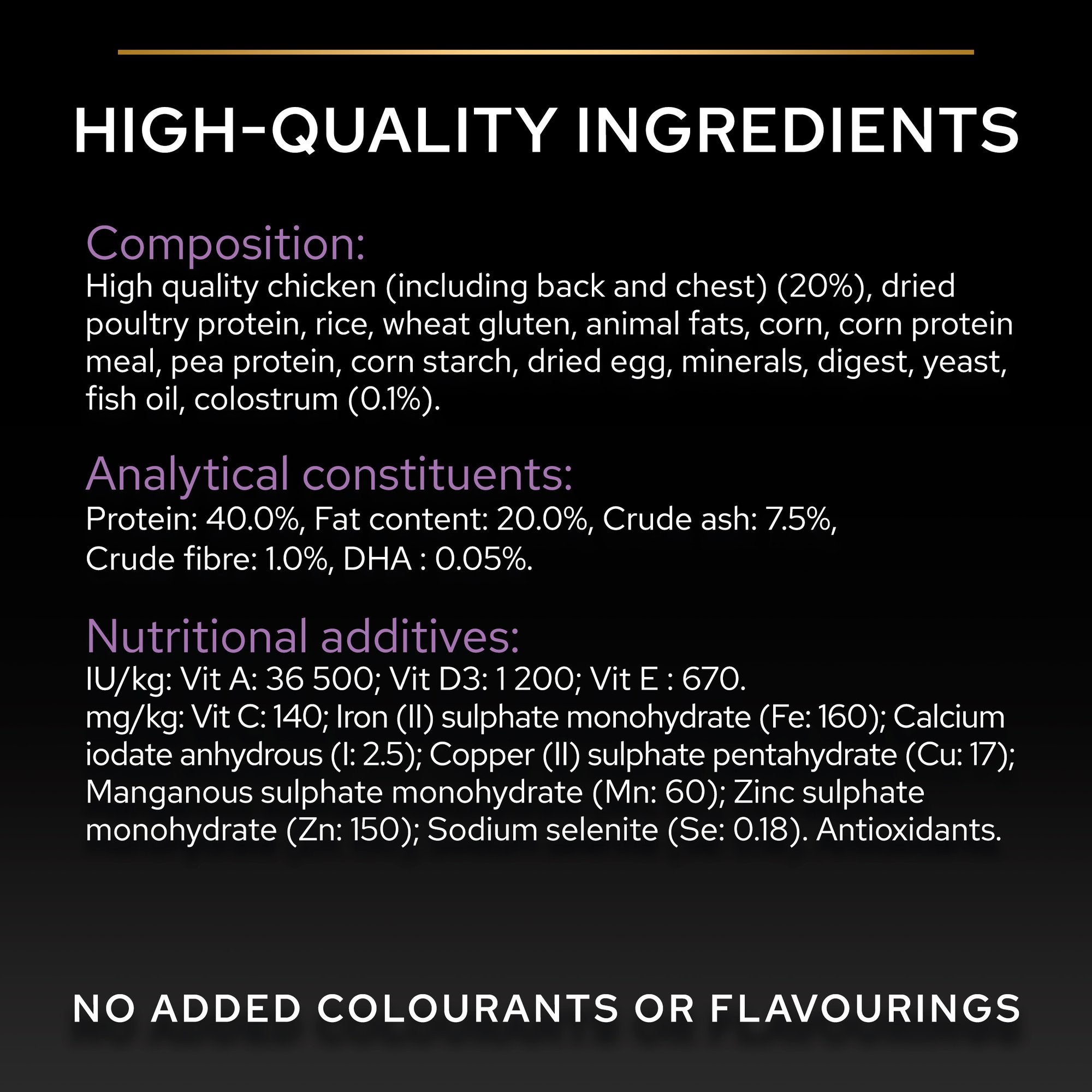 Purina® PRO PLAN® Kitten Healthy Start - Chicken 3 KG