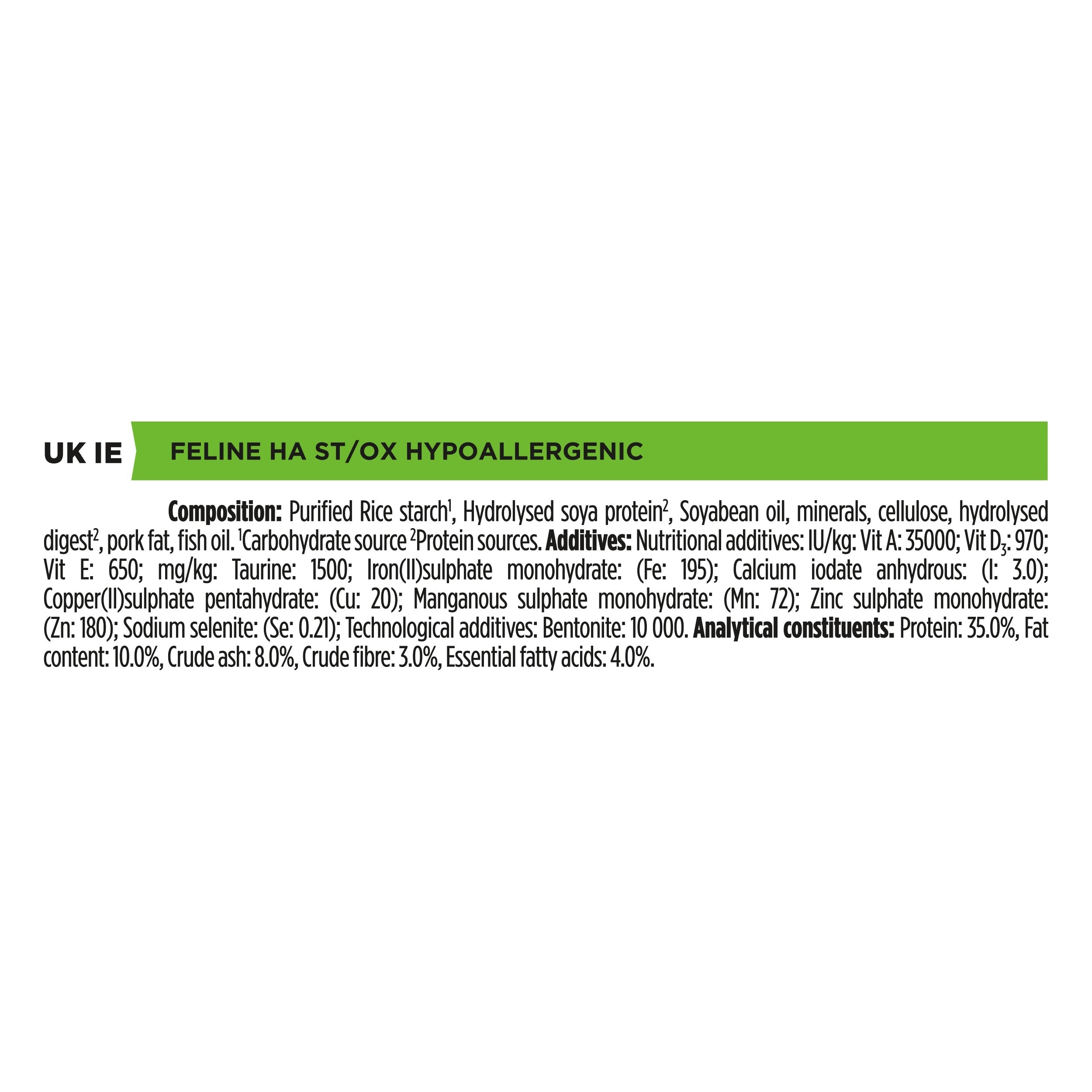 PURINA® PRO PLAN® VETERINARY DIETS HA Hypoallergenic Dry Cat food