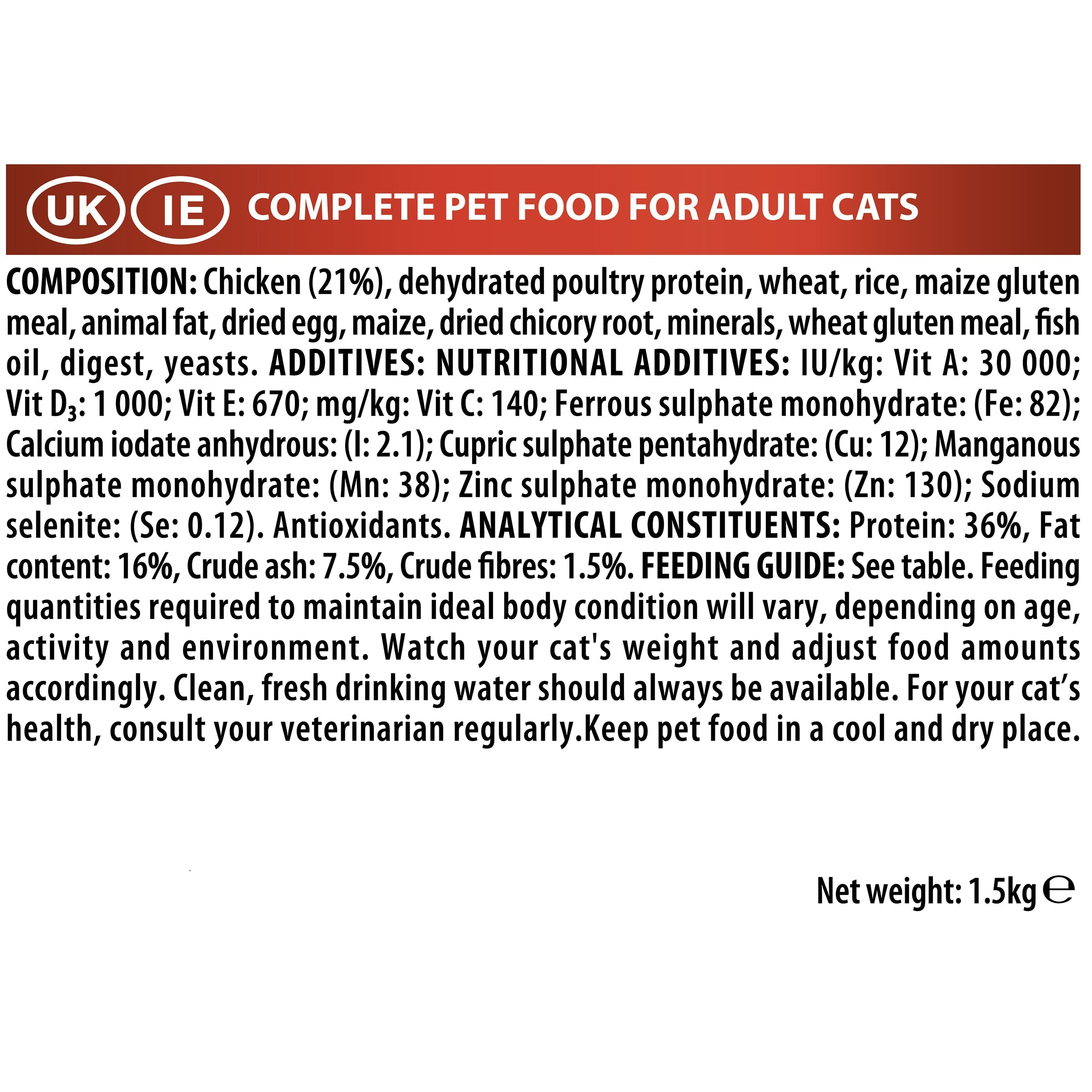 PURINA® PRO PLAN® Renal Plus Original Adult 1+ year Rich in Chicken - 1.5 KG