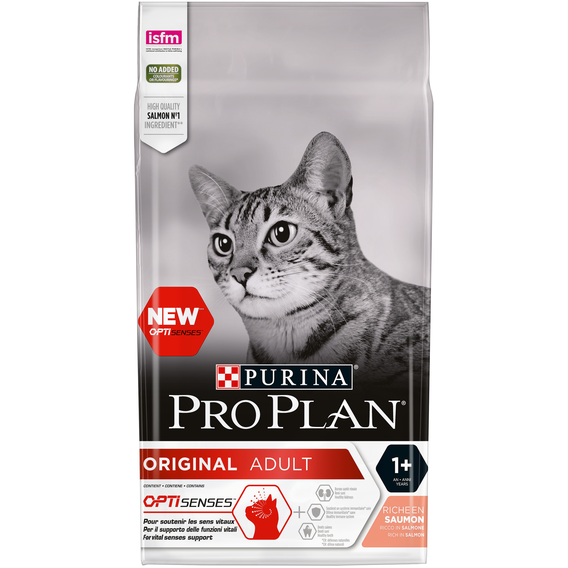 PURINA® PRO PLAN® Vital Functions Adult 1+ year Rich in Salmon Dry Cat Food - 1.5 KG