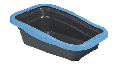 Open Cat Litter Box With Frame 58x37.5x18 cm