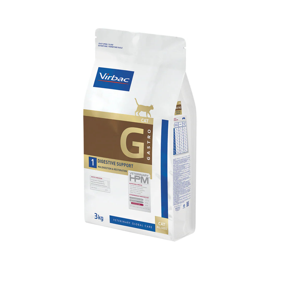 Virbac Veterinary Hpm Cat G Digestive Support - 1.5 Kg