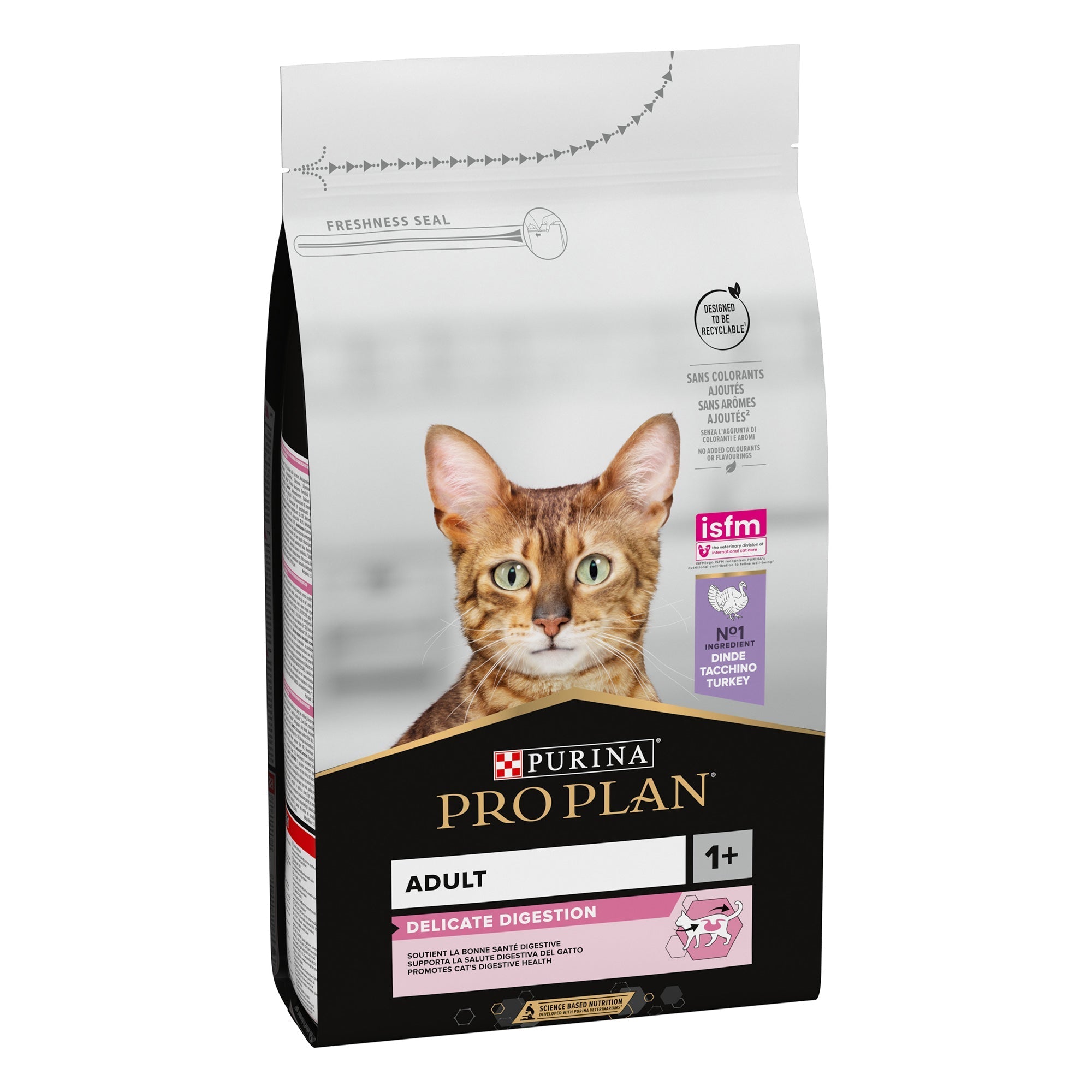 PURINA ® PRO PLAN ® Delicate Adult - OPTIDIGEST® - Rich in Turkey Dry Cat Food - 1.5 KG