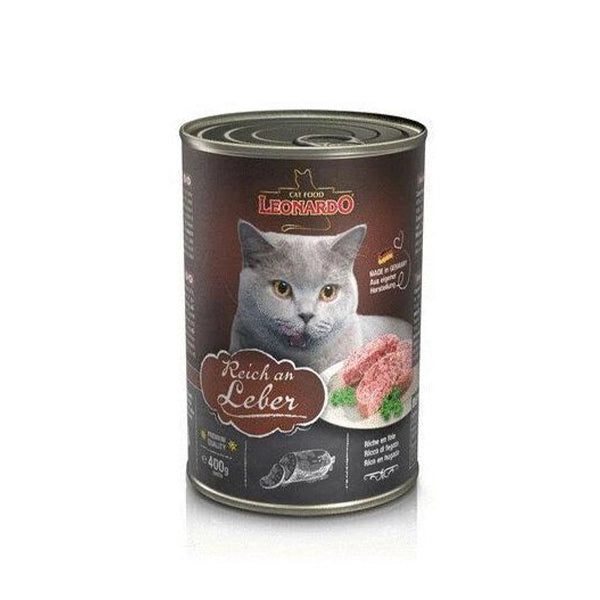 LEONARDO CAT WET FOOD for Adult Cats  400g (pure poultry)