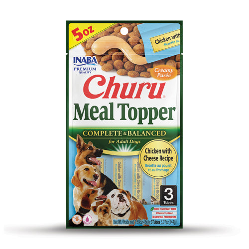 CHURU MEAL TOPPER
Chicken with Cheese Recipe 144g