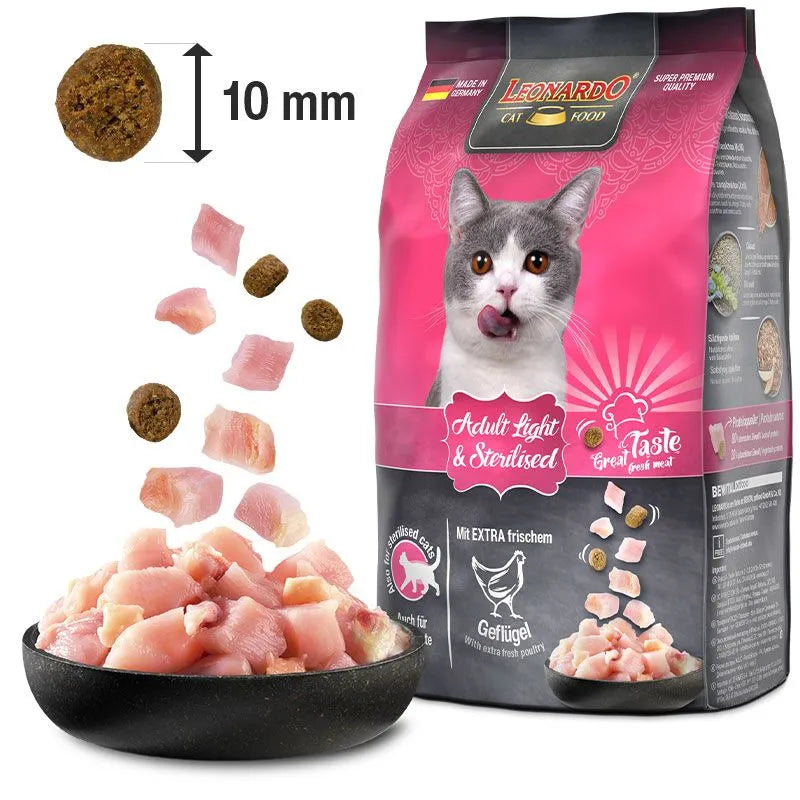Leonardo Adult Light & Sterilised 1.8kg Leonardo Adult Light & Sterilised 1.8kg