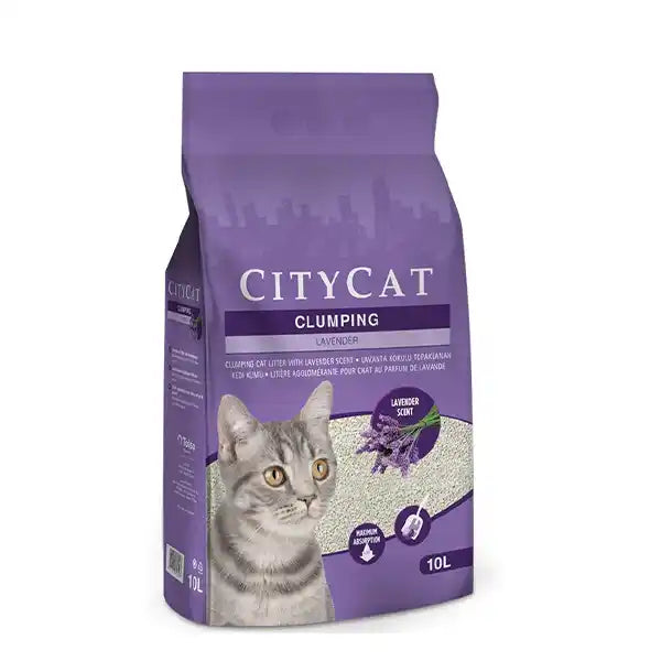 City Cat Litter Lavander 10L