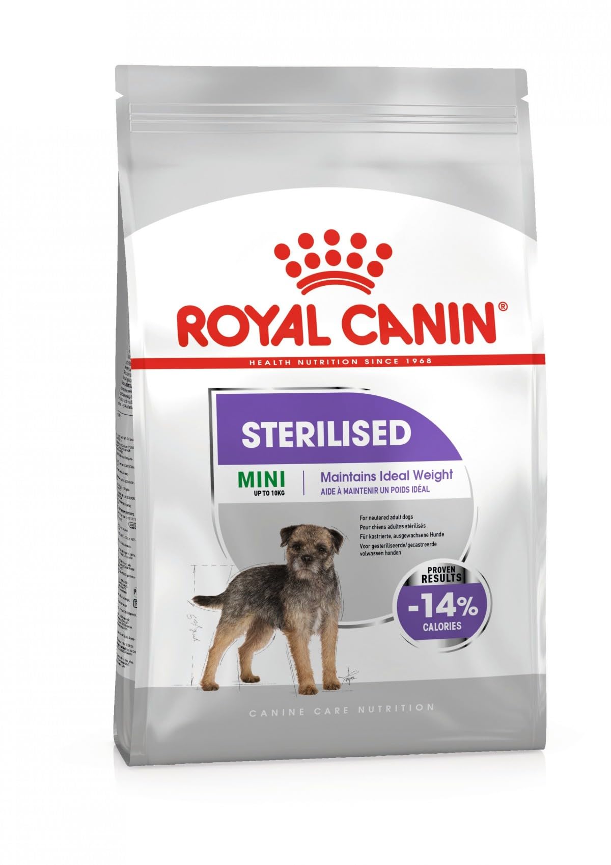 Royal Canin Mini Sterilised (3 KG) - Dry food for small dogs up to 10 KG. Over 10 months