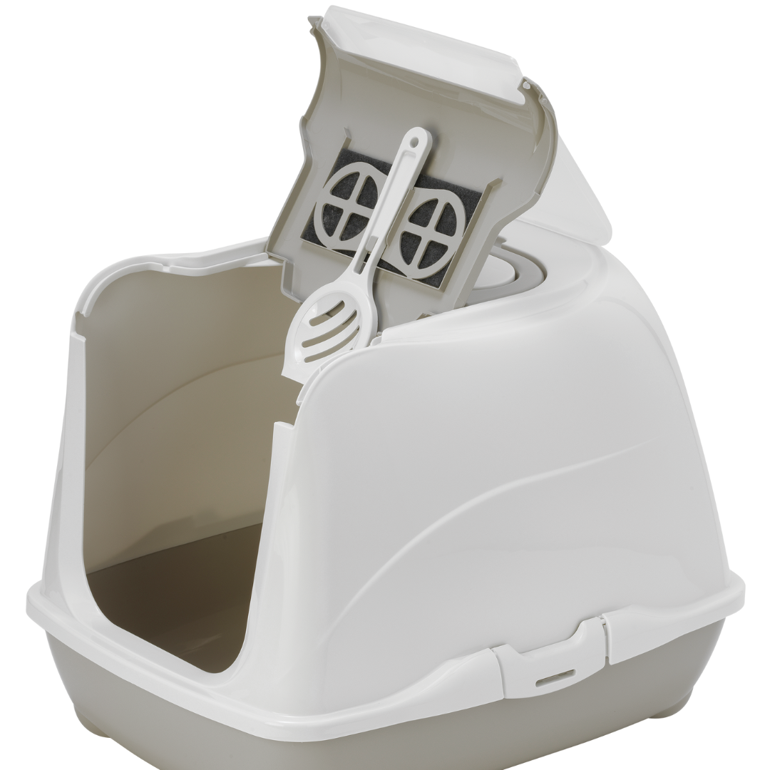 Closed Litter Boxes Flip Cat Large