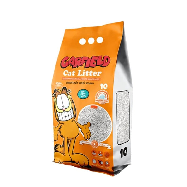 Garfield Bentonite Clumping Litter With Soap  10L