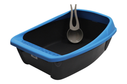 Open Cat Toilet Litter Box With Frame 50x35x15 cm