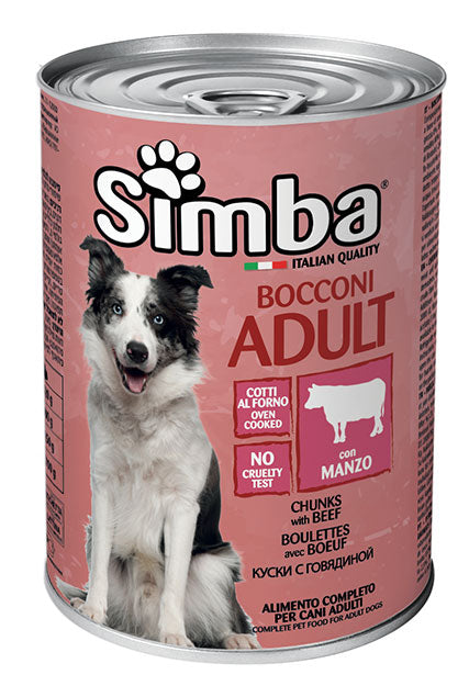 Simba Chunkies with Meat - wet dog food 415g