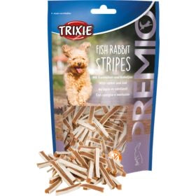 Trixie Premio Fish Rabbit Stripes Rabbit&Cod Dogs 100g