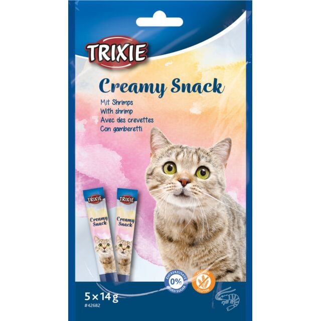 Trixie Creamy Snacks Shrimp Cats 5*14g