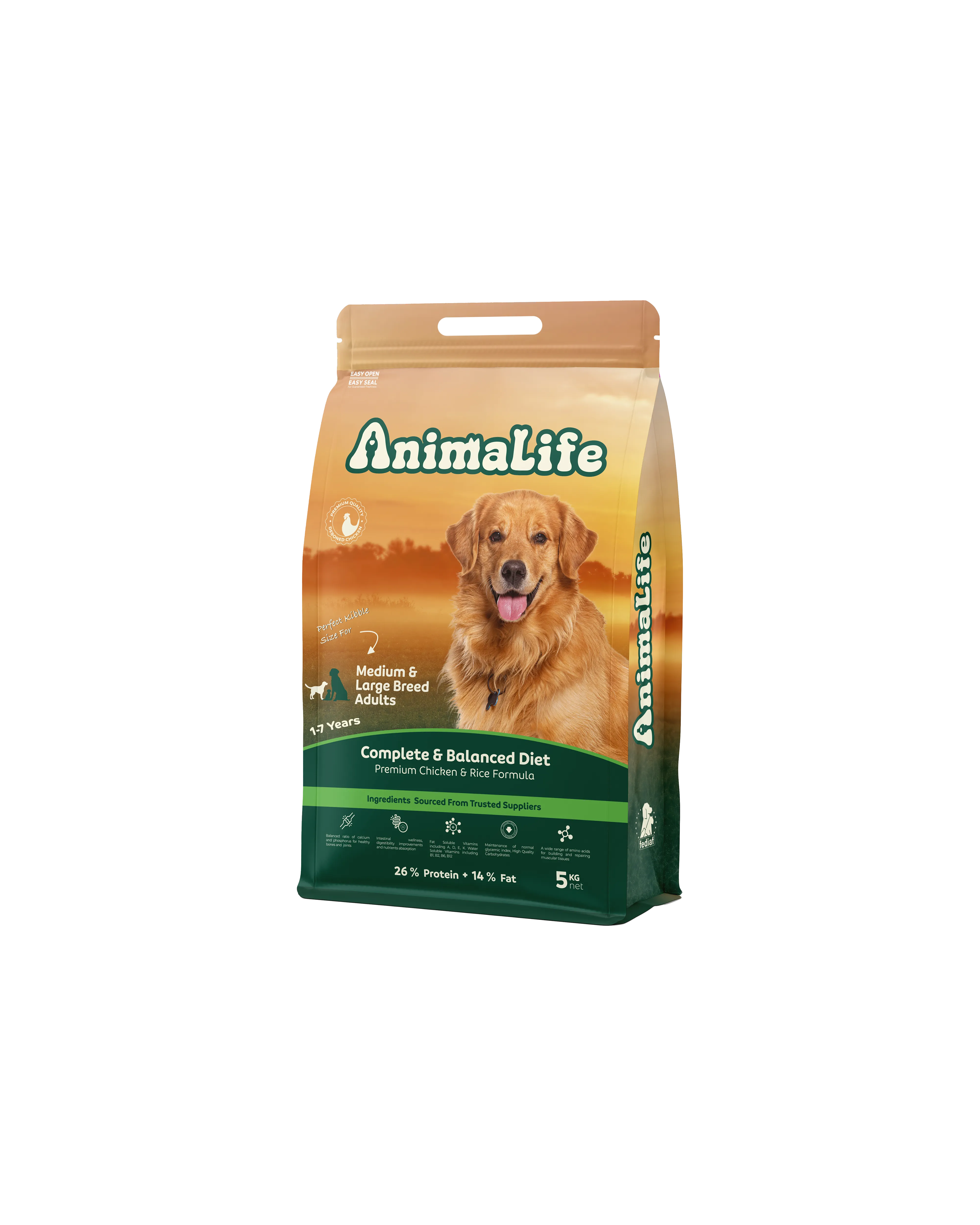 Animalife Medium & Large Breed Adults Dogs 5kg