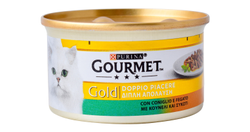 Purina Gourmet Gold Rabbit & Liver Wet Cat Food 85g