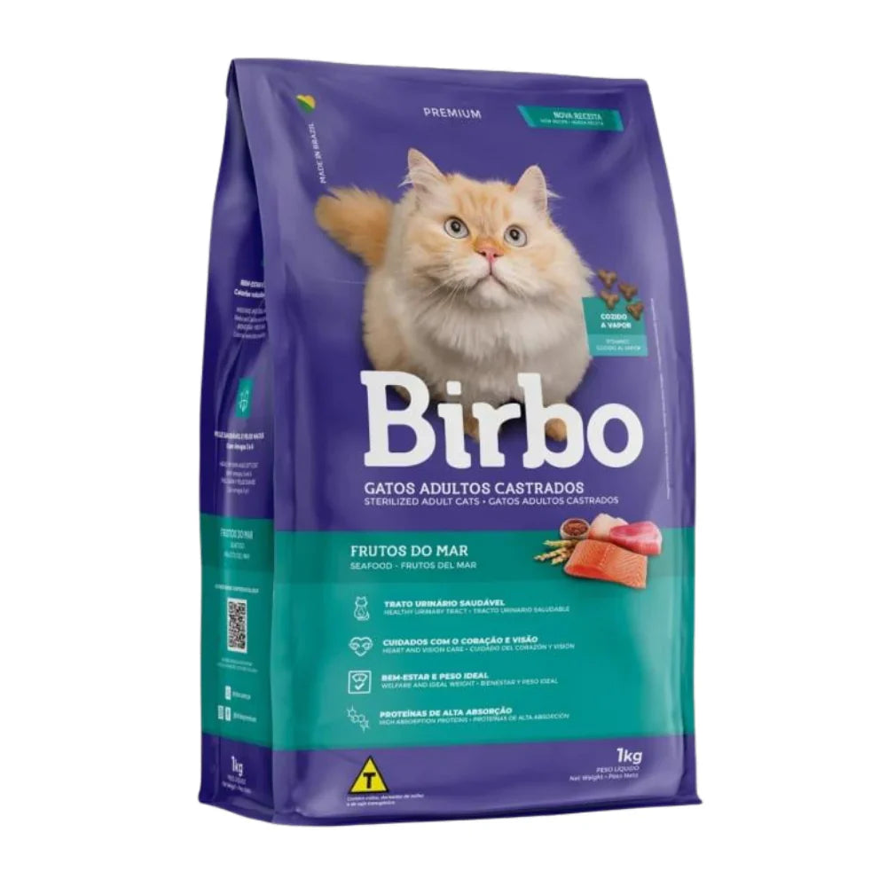 Birbo cat Sterilised Seafood 1kg