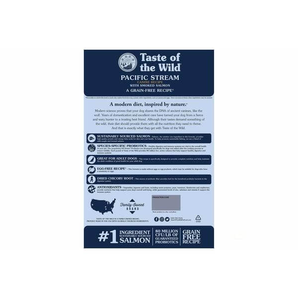 Taste of the Wild-Pacific Stream-Smoke Flav Salmon 2kg