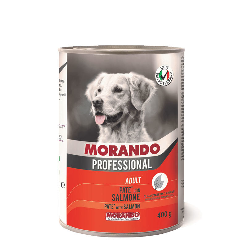 Morando patè dog salmon 400g