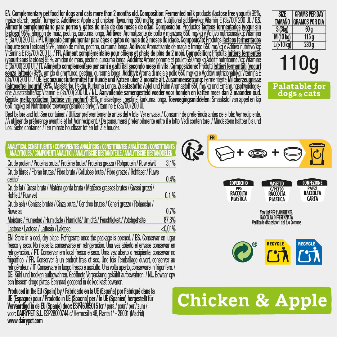 Yow Up Chicken & Apple FROYO
