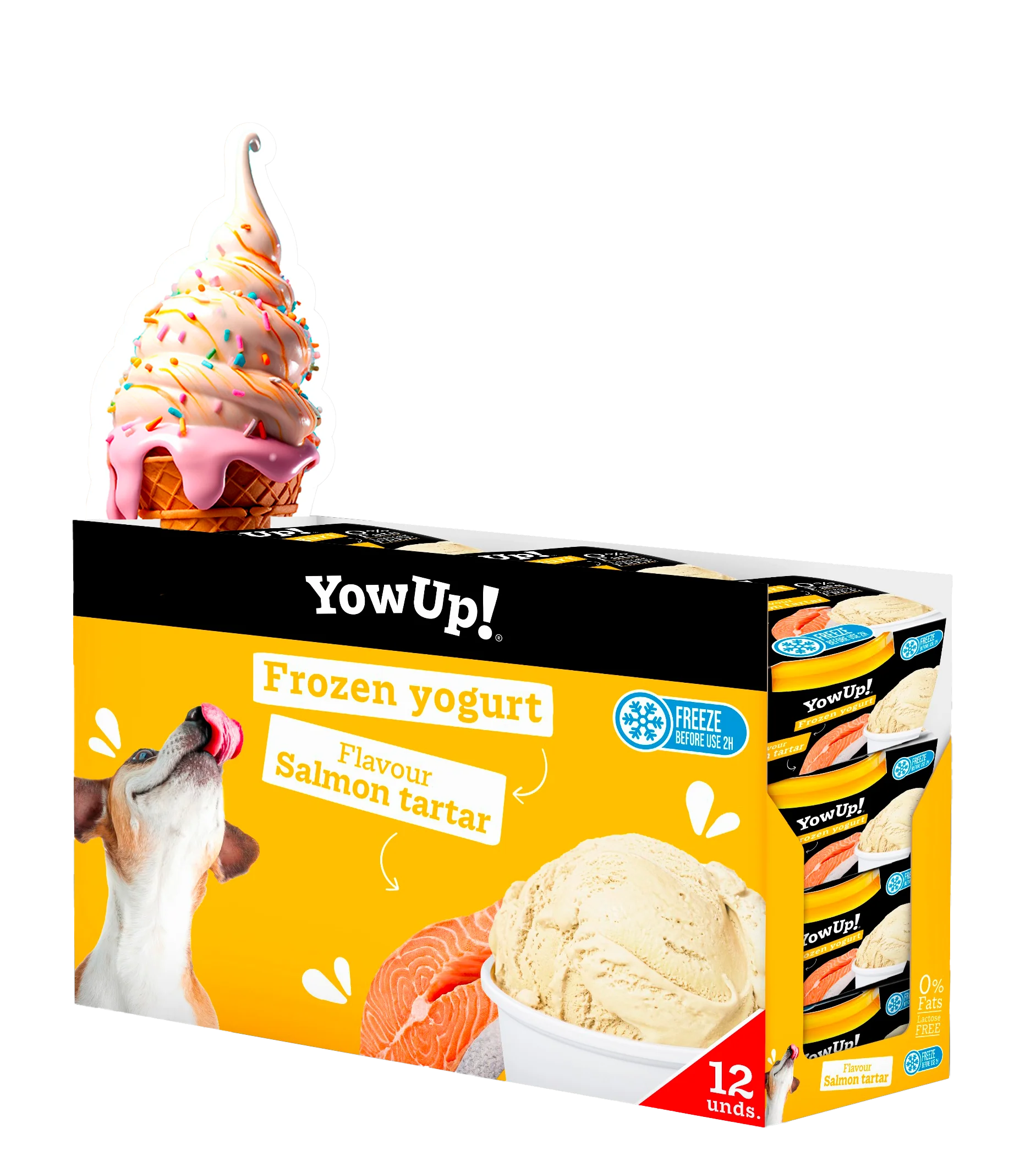 Yow Up Salmon Tartar FROYO