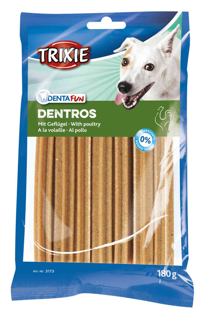 Trixie Dentafun Dentros Poultry Dogs 180g