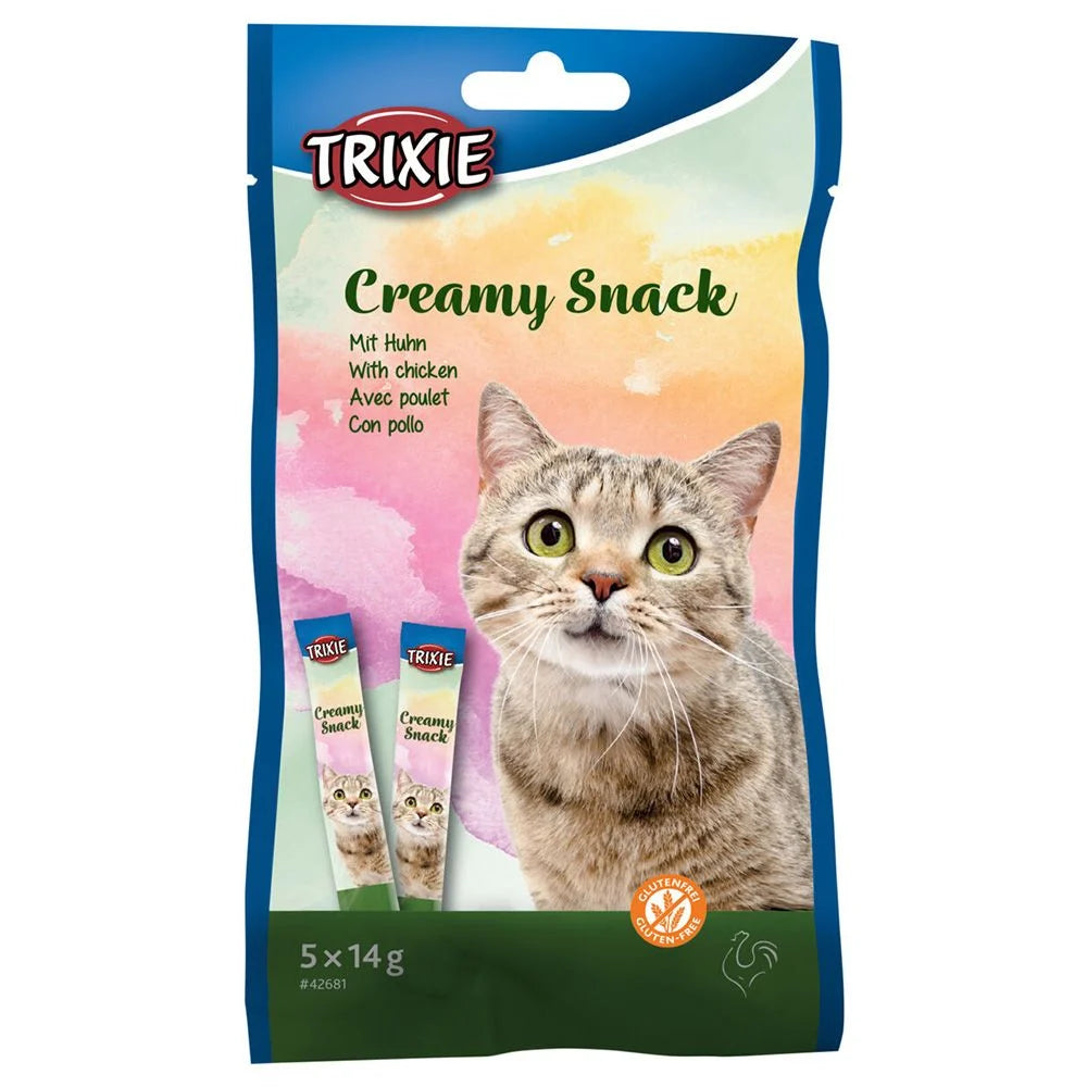 Trixie Creamy Snacks Chicken Cats 5*14g