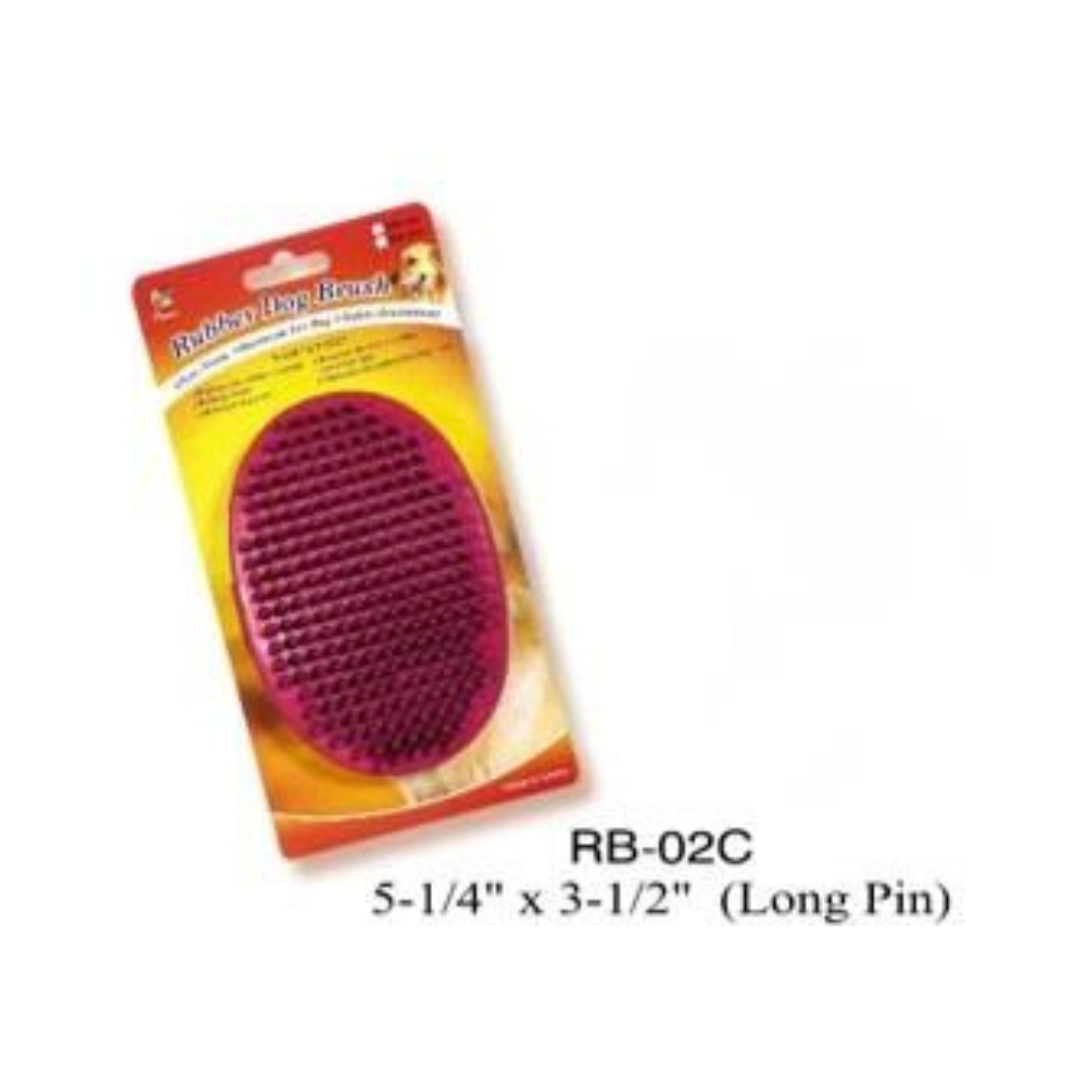 Brush - Rubber Oval Shape m. RB-02C