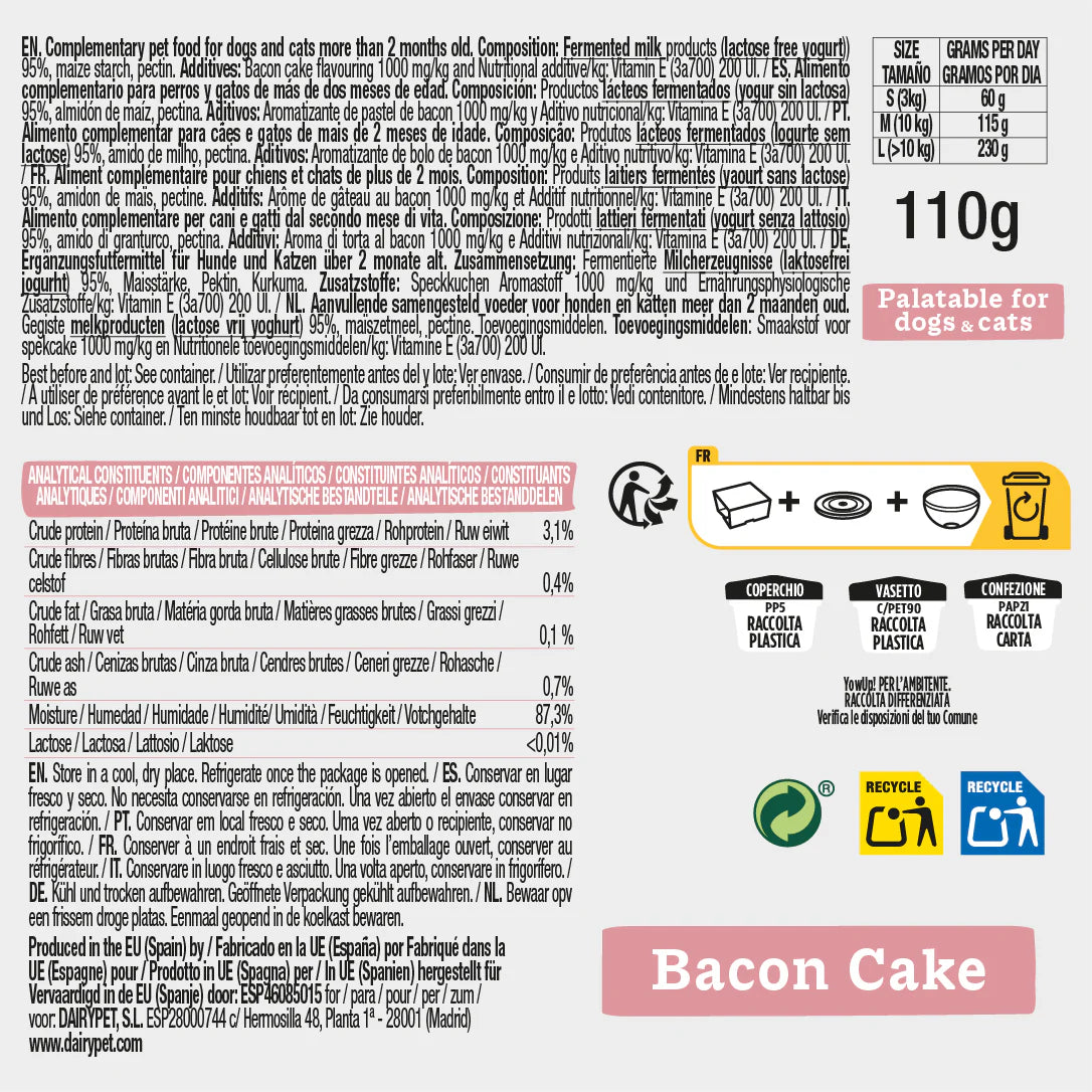 Yow Up Bacon Cake FROYO
