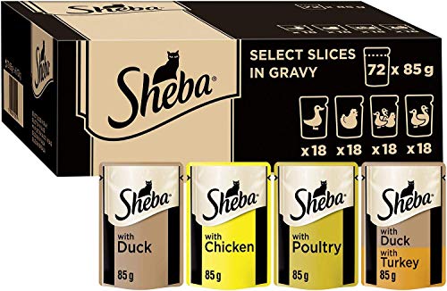 Sheba chicken in Gravy Cat 85g price for one pouch