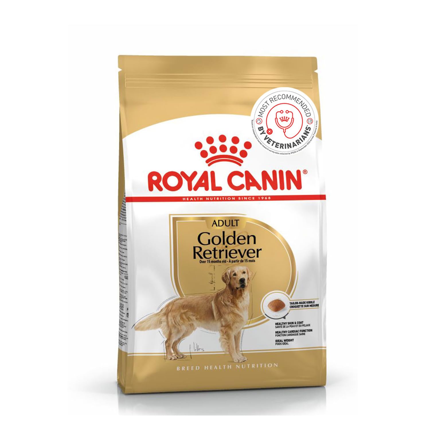 Royal Canin Golden Retriever Adult (3 KG) - Dry food for adult dogs over 15 months