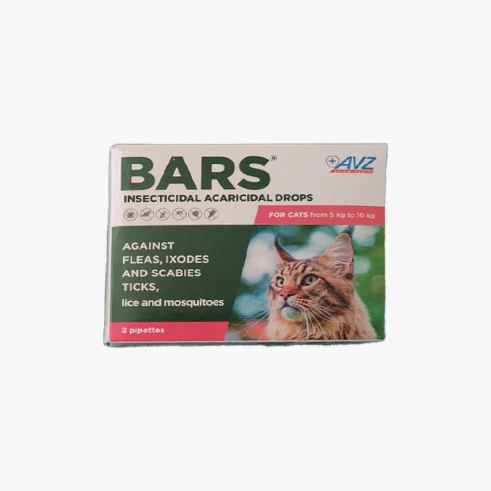 Bars Drops Against Fleas And Ticks  For Cat 1 Dose