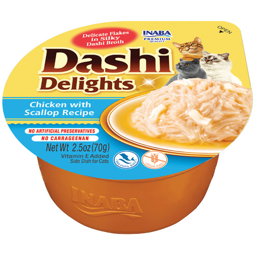 DASHI DELIGHTS
Chicken with Scallop Recipe 70g