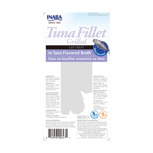 GRILLED TUNA
Tuna Flavored Broth