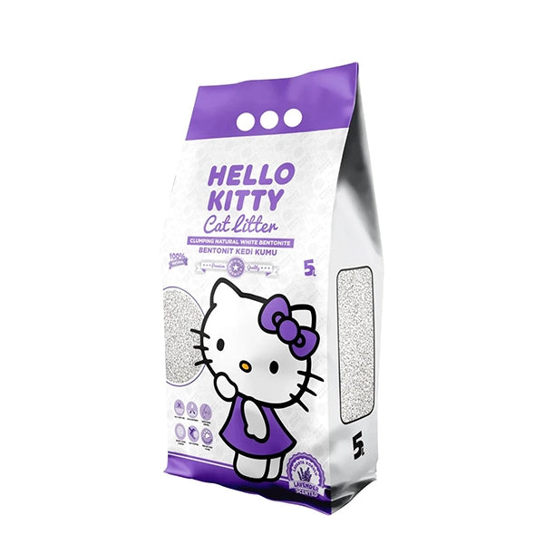 Hello Kitty Lavender Scented Bentonite Cat Litter 5L