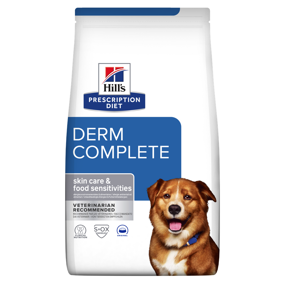 Hill's - Prescription Diet Derm Complete Dry Dog Food 4kg