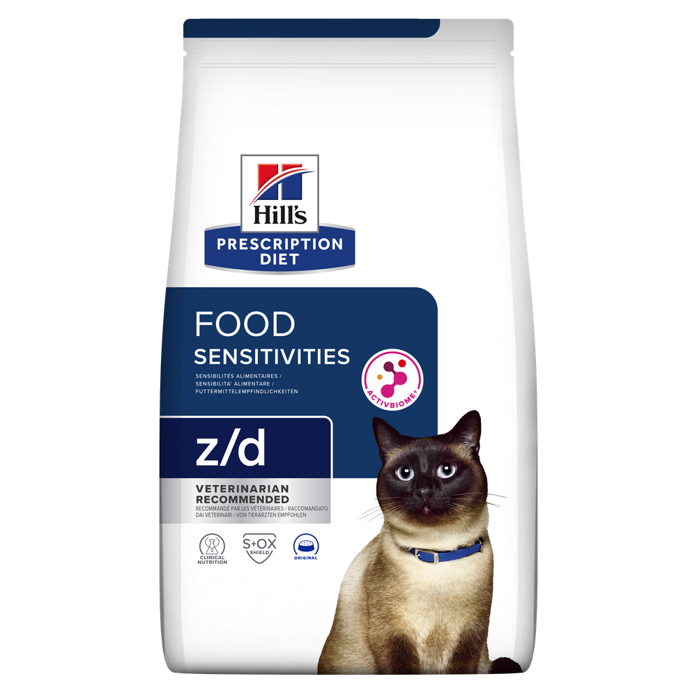 Hill's Prescription Diet For Cats z/d Food Sensitivities ActiveBiome+ 3kg