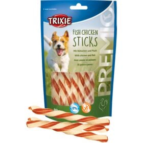 Trixie Premio Fish Chicken Sticks Chicken&Fish Dogs 80g