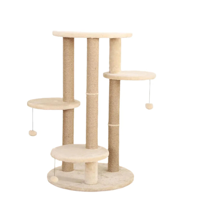 Cat House scratching medium size beige 10060